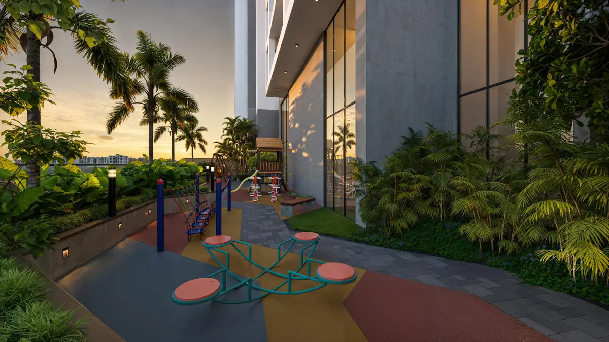 Kids play areas